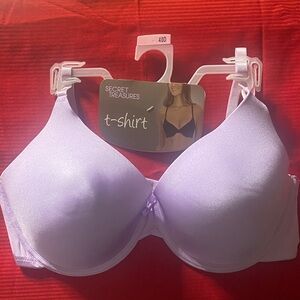 Secret Treasures T-Shirt Bra — Lavender Size 40D